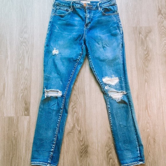 PacSun Distressed Skinny Jeans - Picture 1 of 8